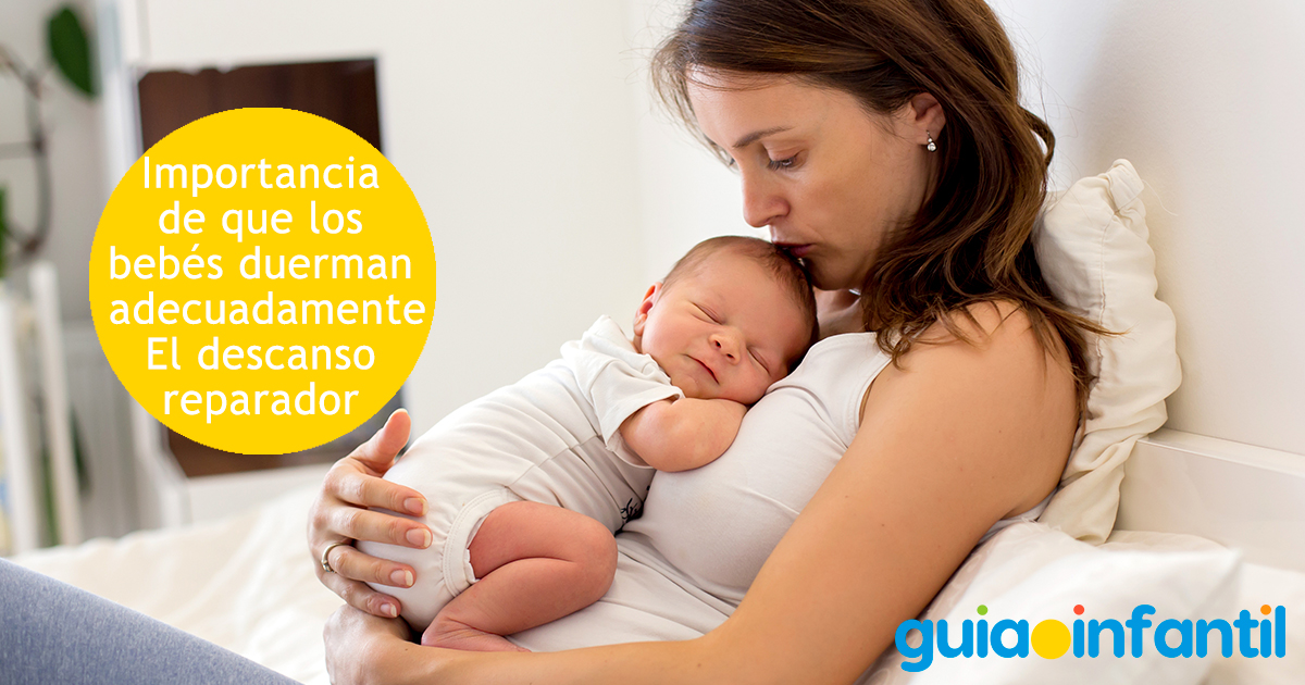 Importancia de que los bebés duerman bien
