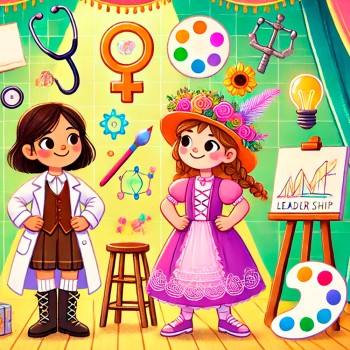 Obra de teatro corta por el Día de la Mujer para niños - Voces femeninas