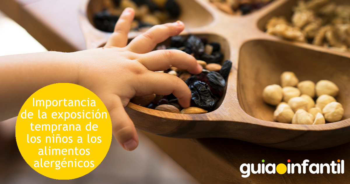 Exposición temprana a los alimentos alergénicos