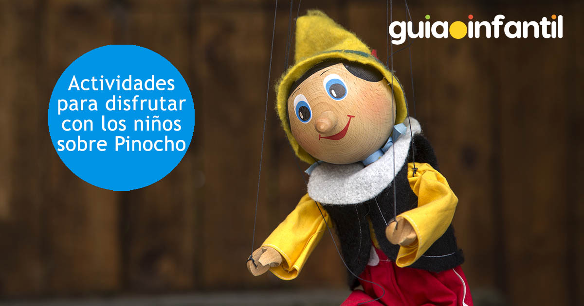 marioneta de pinocho para niños