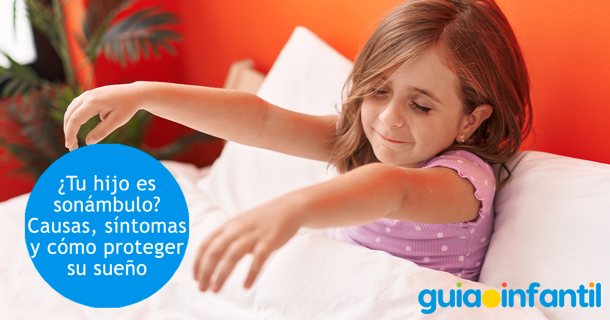 Cómo saber si tu hijo es sonámbulo