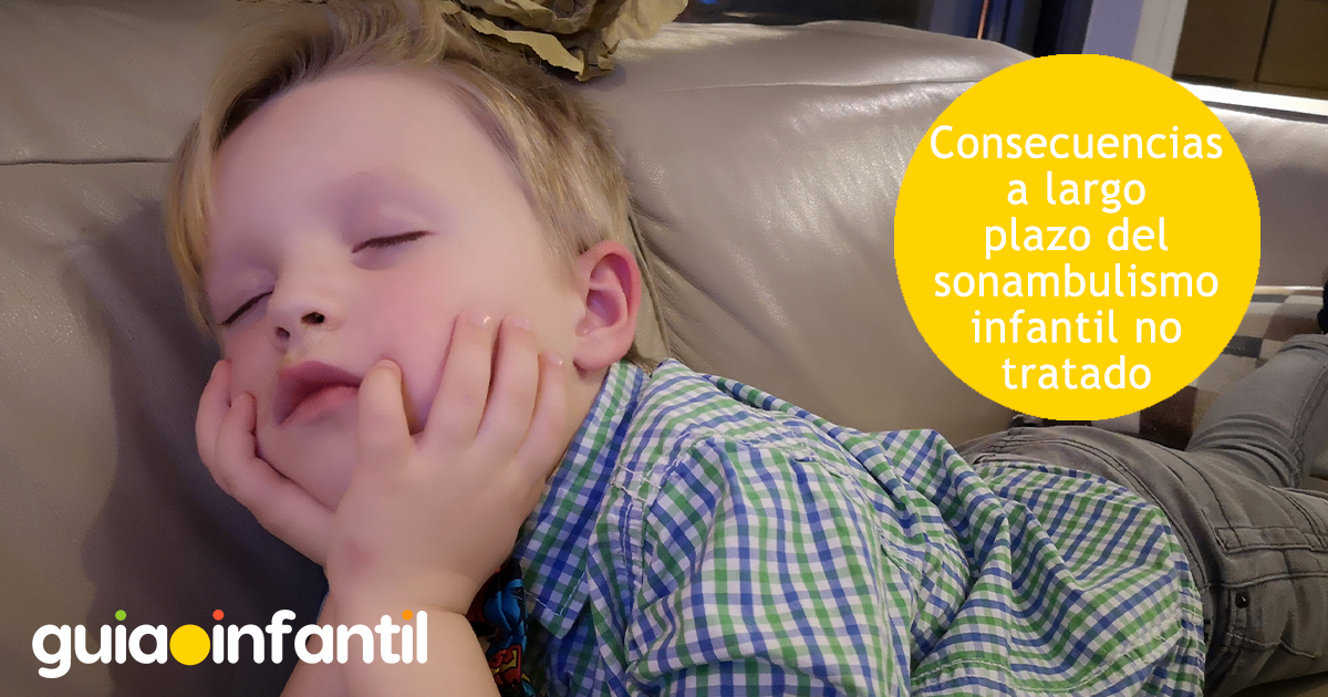 Consecuencias del sonambulismo en niños