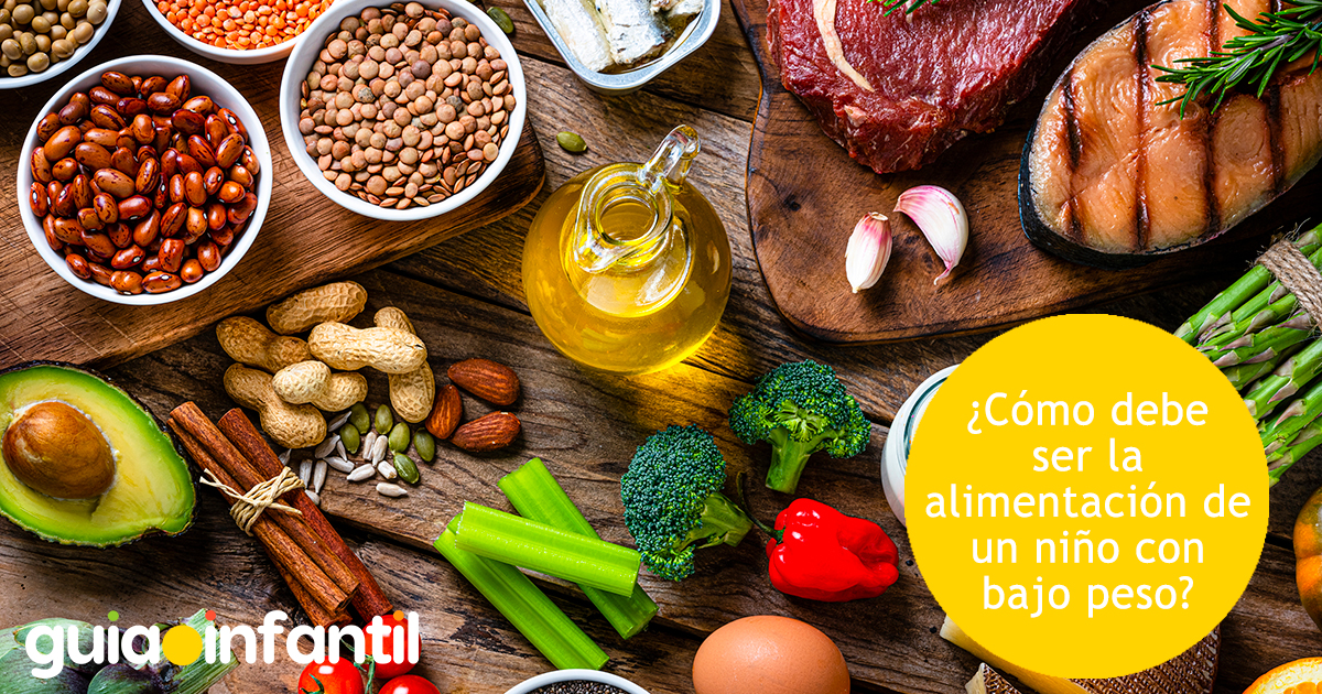 Alimentación de niños con bajo peso