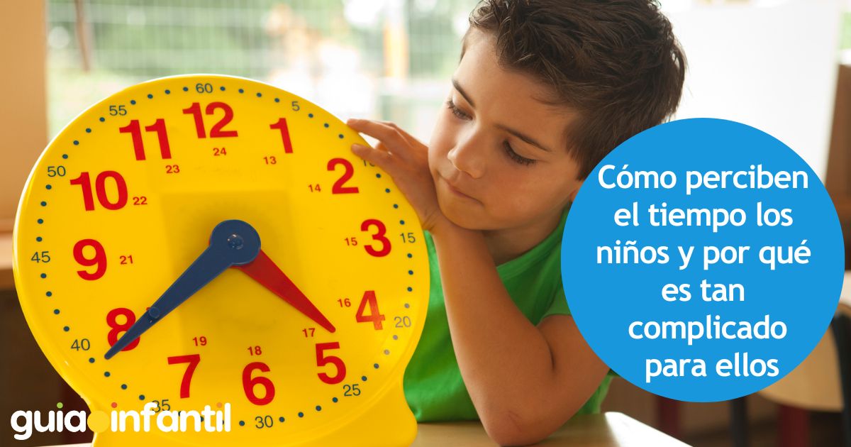 ¿Por qué los niños tienen una percepción diferente del tiempo?