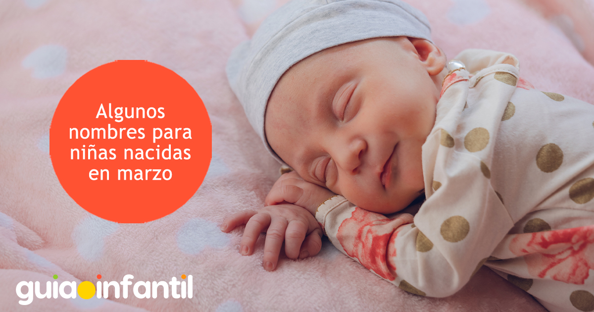 Más nombres para niñas que nacen en marzo