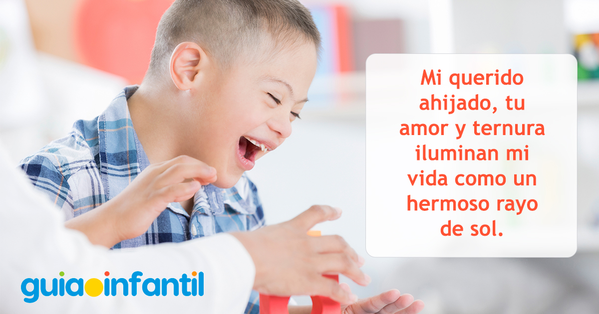 Dedicatorias para un ahijado con Síndrome de Down