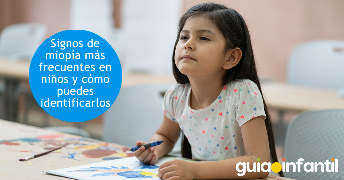 Signos de miopía en los niños