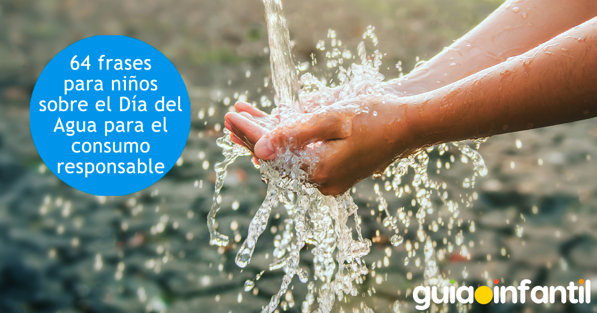 Frases por el Día del Agua para los niños