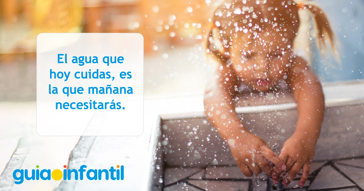 Postal sobre el cuidado del agua