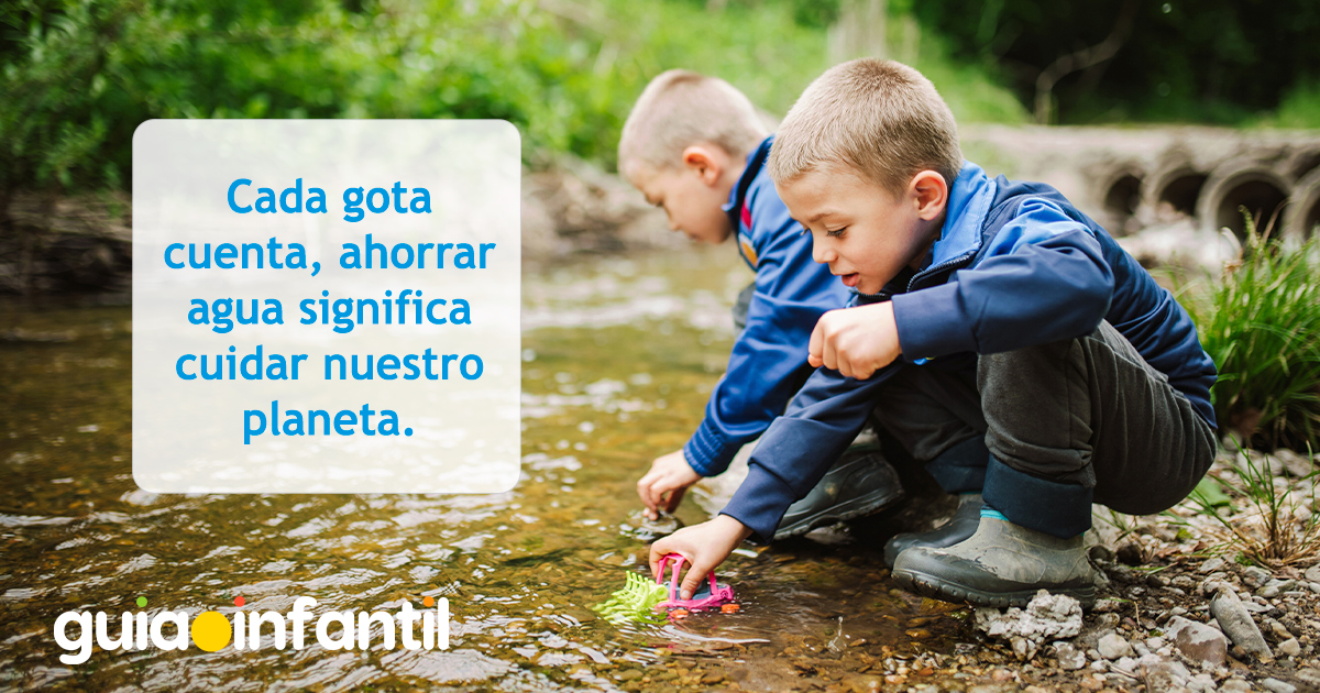 Mensajes sobre el ahorro del agua