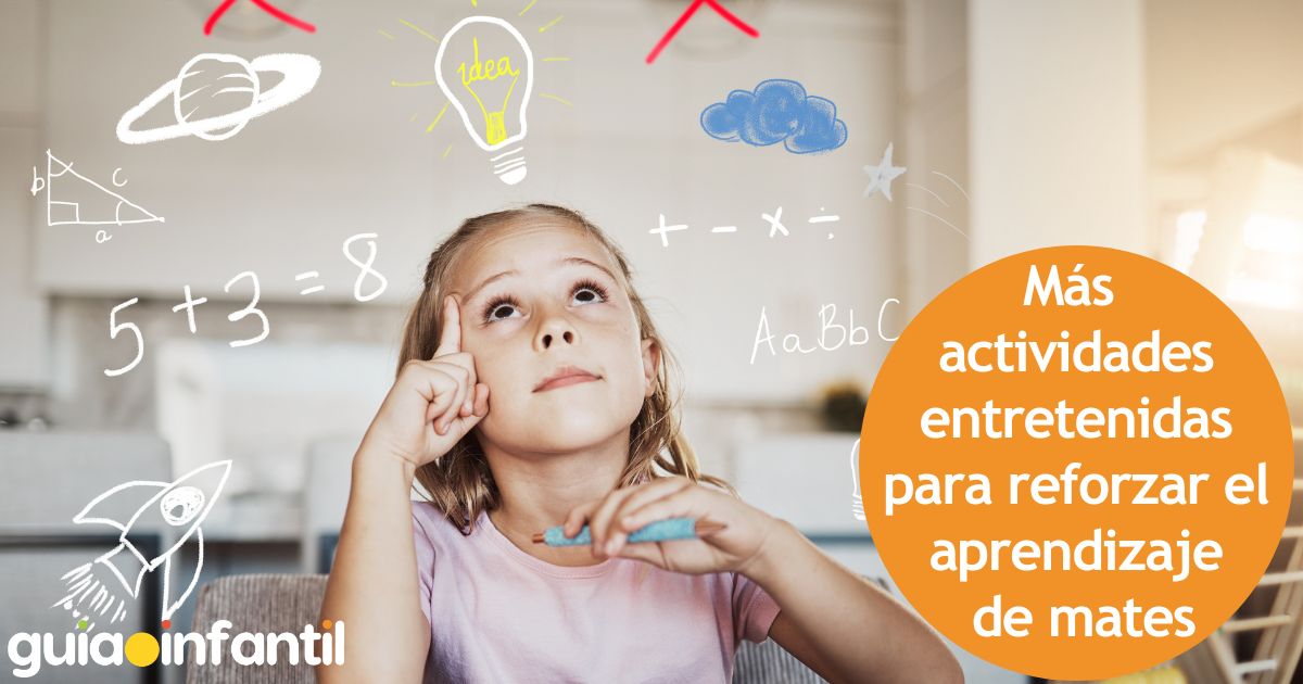 Más actividades de matemáticas para reforzar el aprendizaje