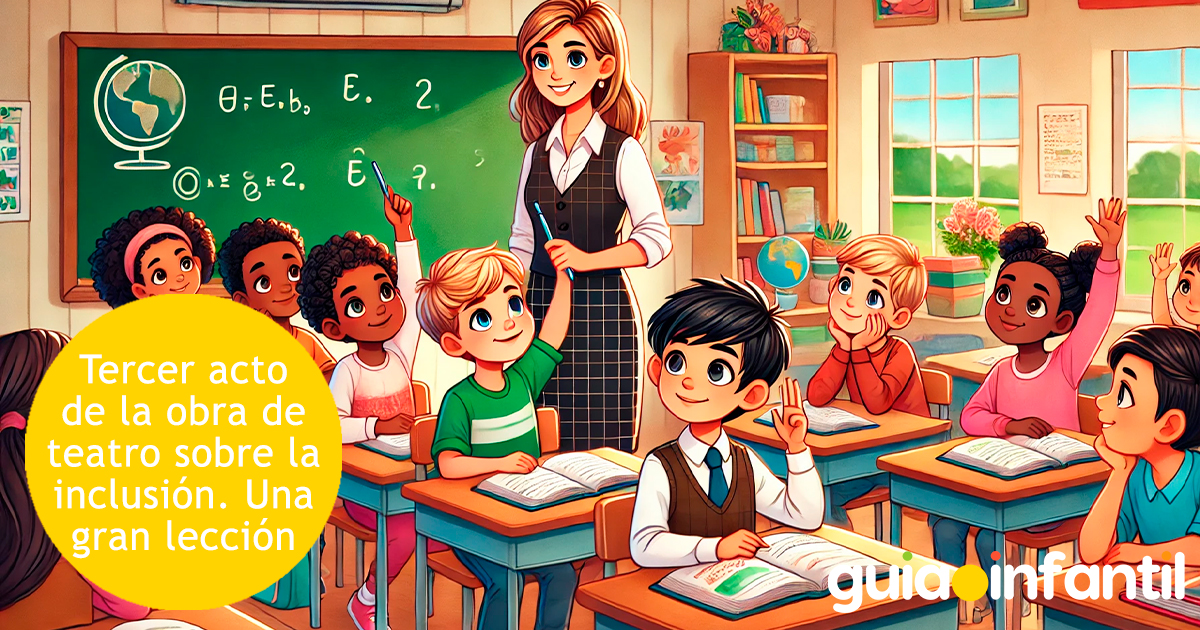 Tercer acto de la puesta en escena infantil