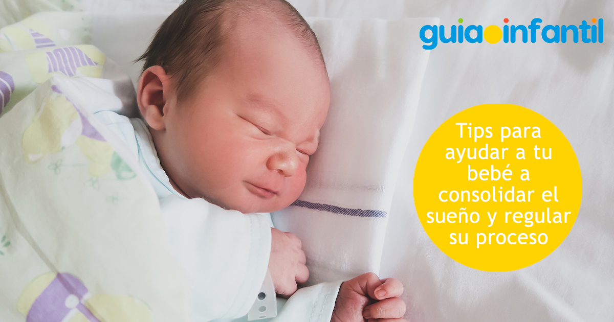 Tips para regular el sueño del bebé