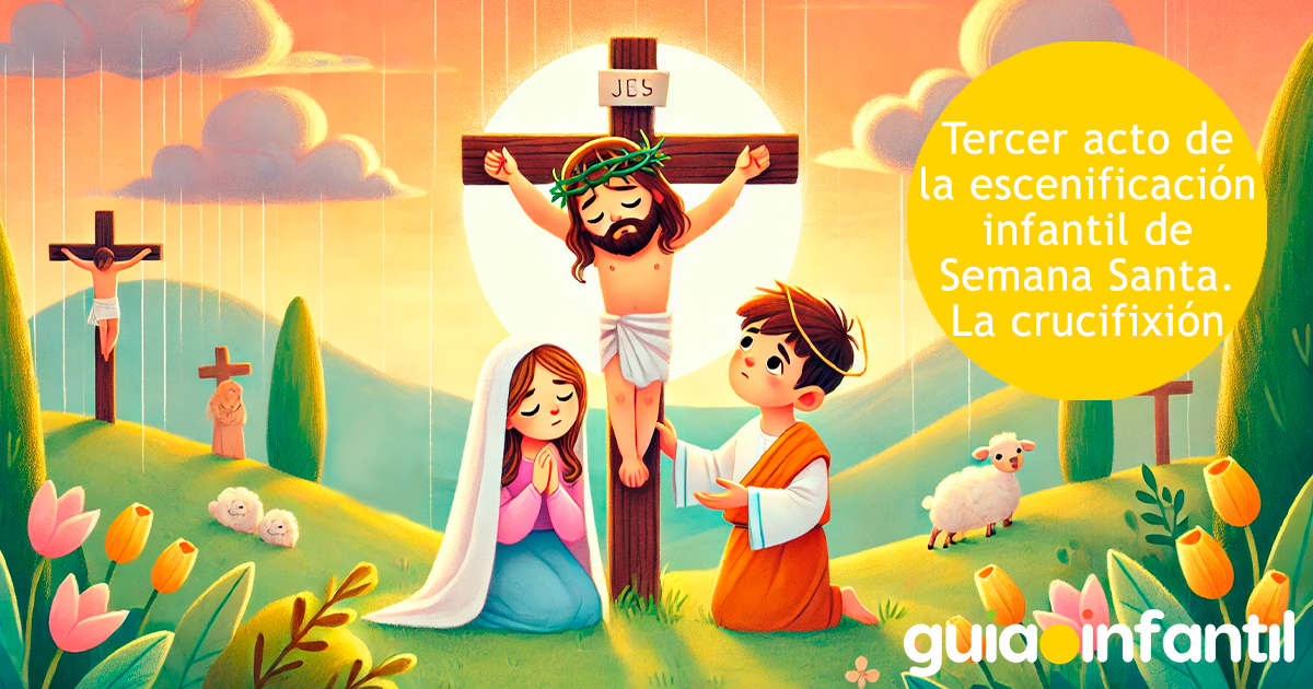 Tercer acto de la puesta en escena para niños