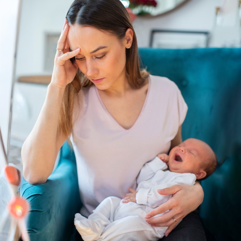 Impacto del embarazo, parto y lactancia en la salud mental de las mamás