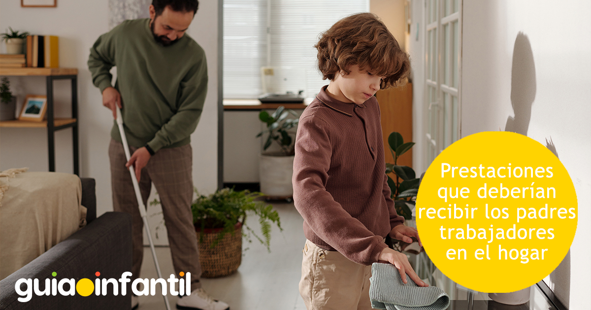 Prestaciones para los padres al cuidado del hogar y los hijos