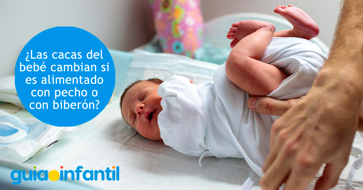 Cambios en las cacas del bebé