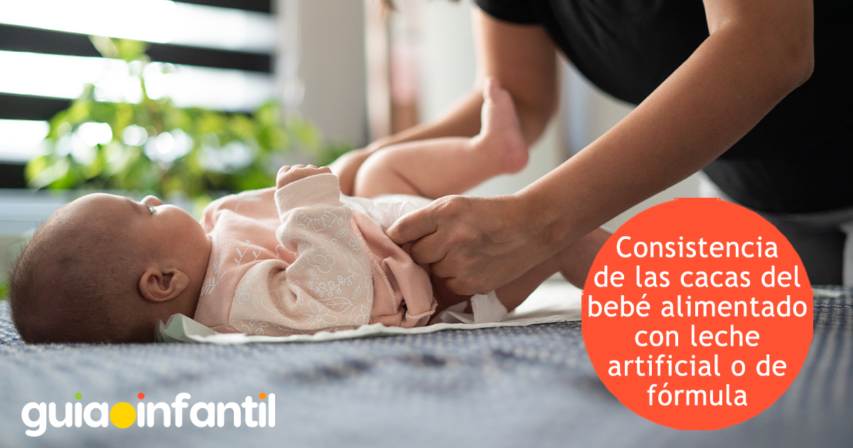 Consistencia de las cacas del bebé