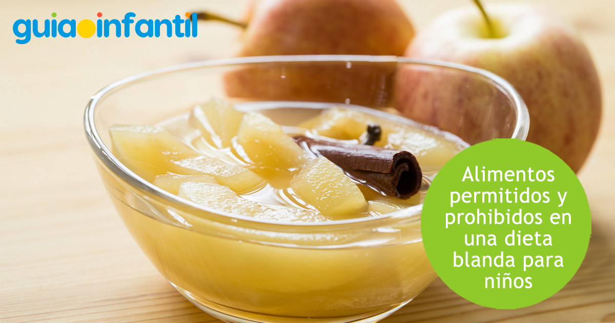 Alimentos permitidos y prohibidos en una dieta blanda