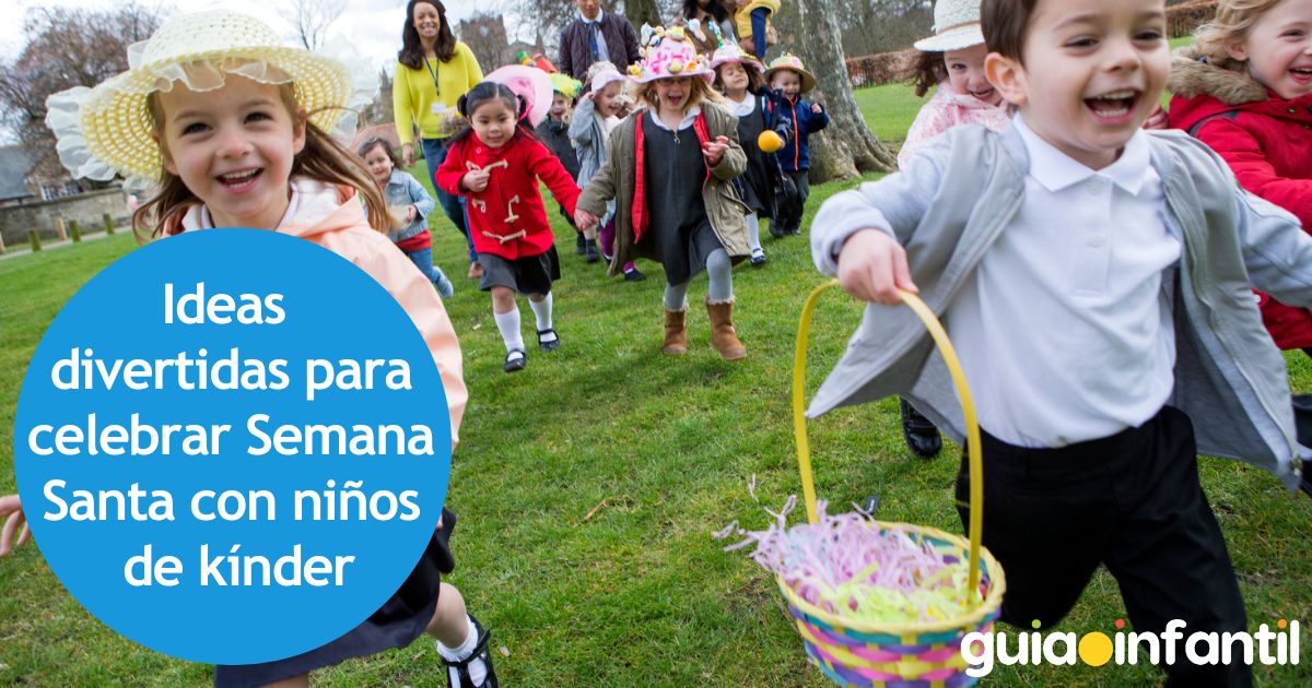 Juegos y manualidades de Pascua para niños de preescolar