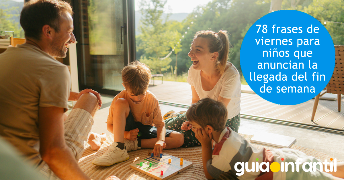 Frases de viernes para los niños