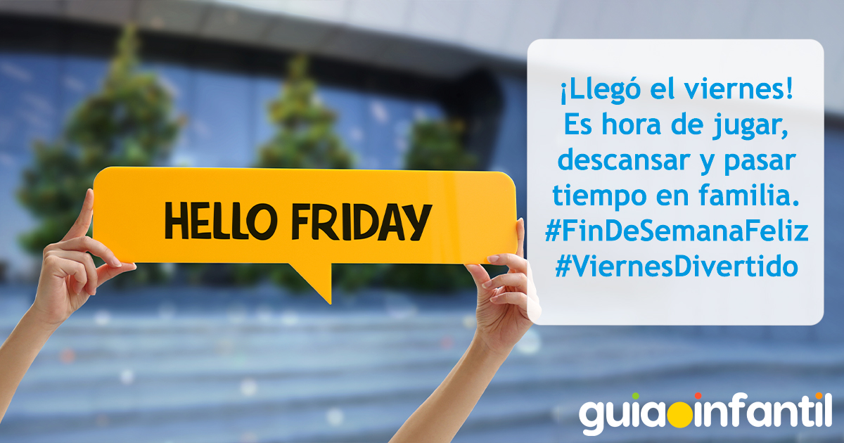 Postal de viernes para los niños