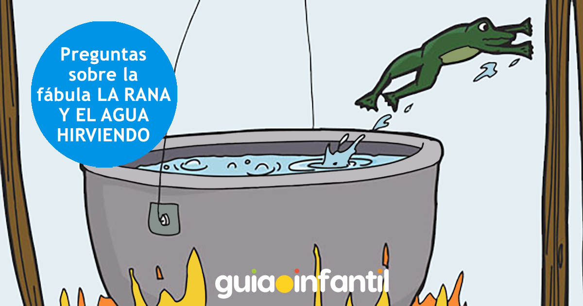 La rana y el agua hirviendo, fábula sobre el pensamiento crítico para niños