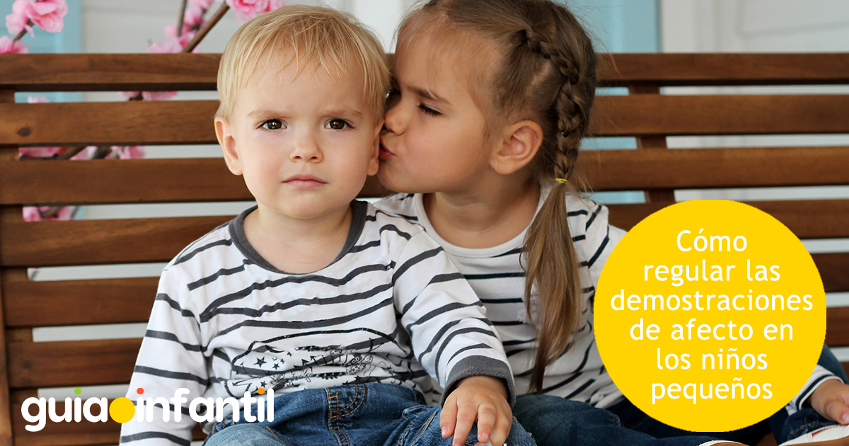 Cómo regular las demostraciones de afecto en los niños