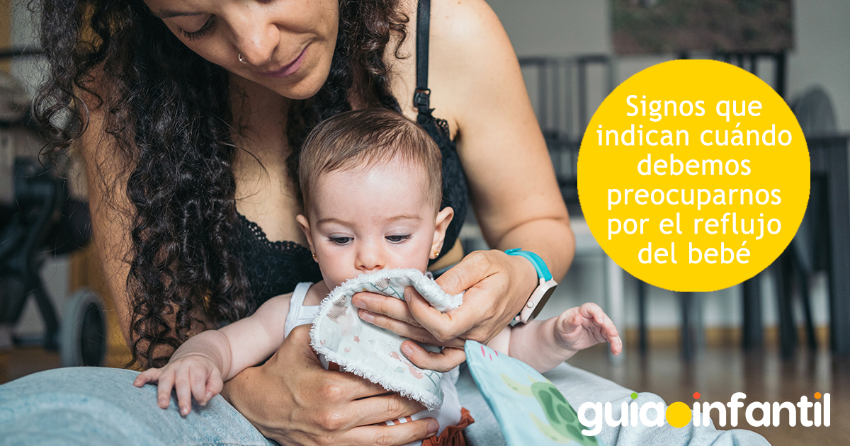 Signos preocupantes del reflujo en el bebé