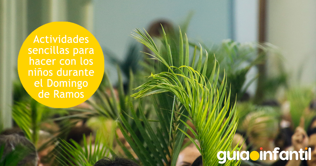 Actividades del Domingo de Ramos para niños