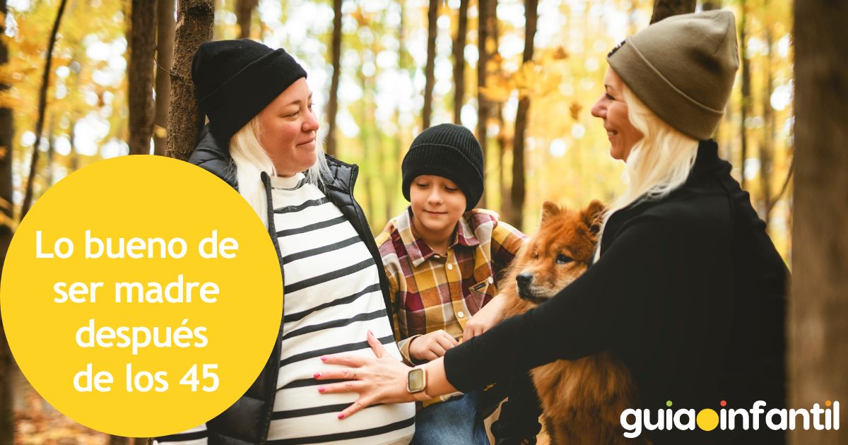 Los grandes beneficios de ser madre en la madurez