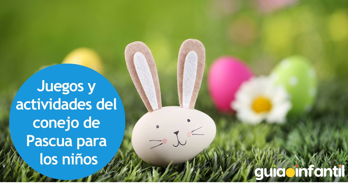 Juegos y actividades del conejo de Pascua para niños en Semana Santa