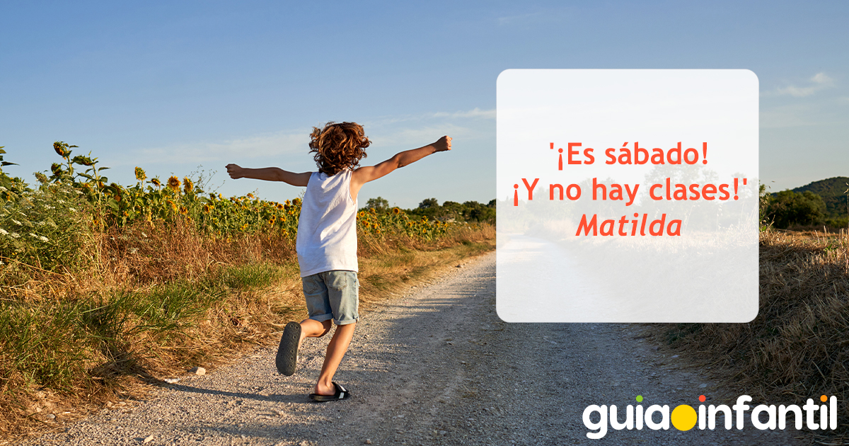 Mensaje optimista de sábado para niños