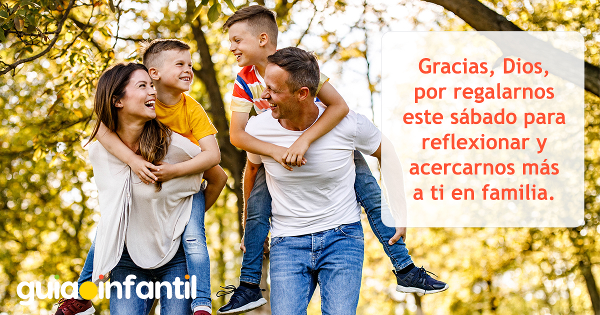 Frases para dar gracias a Dios por el sábado