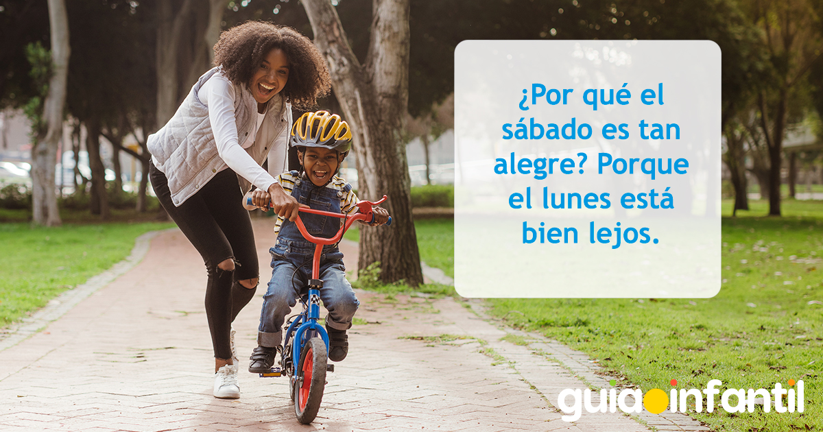 Tarjeta de sábado para los niños