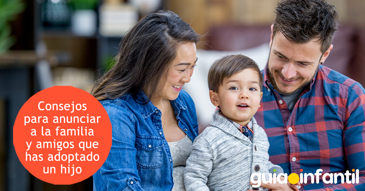 Tips para anunciar que tu hijo es adoptado