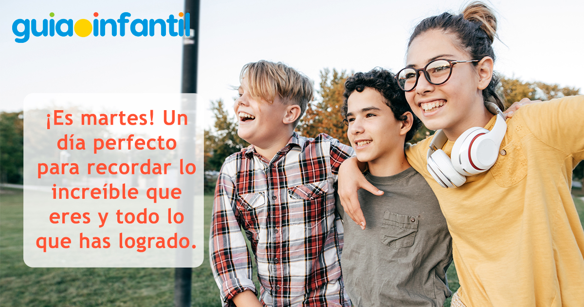 Mensajes de martes para los niños
