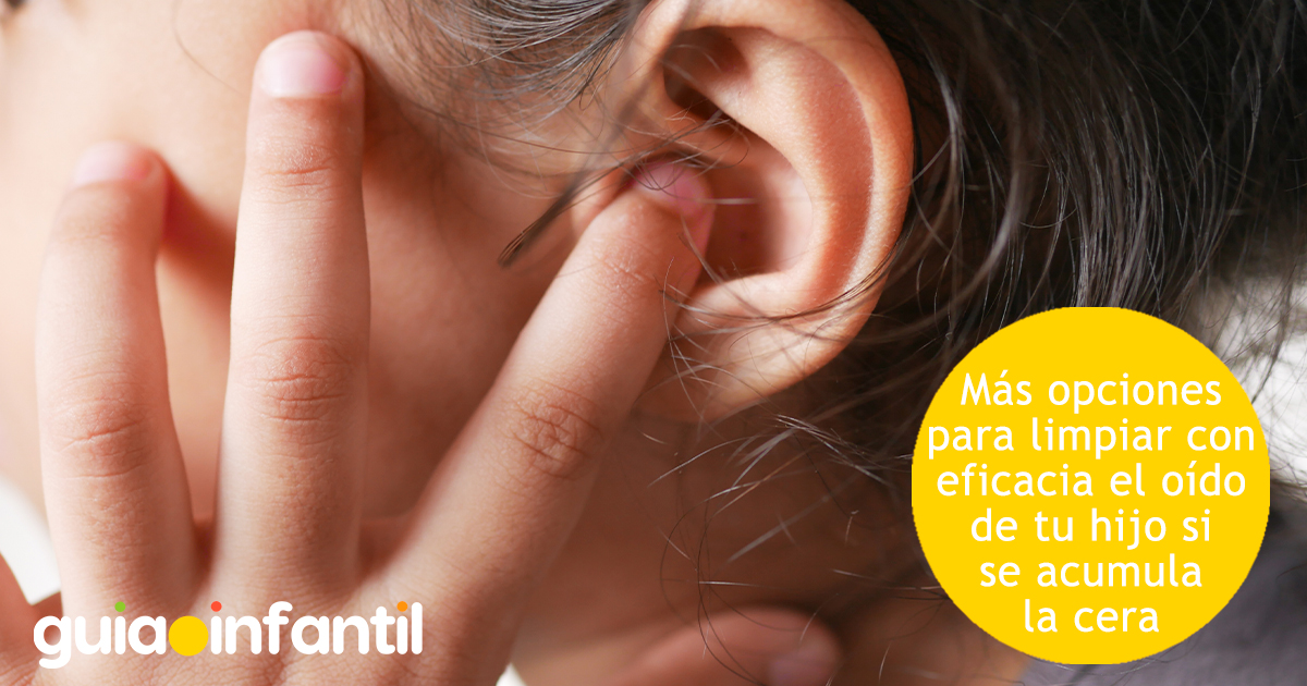 Más opciones para limpiar los oídos de los niños
