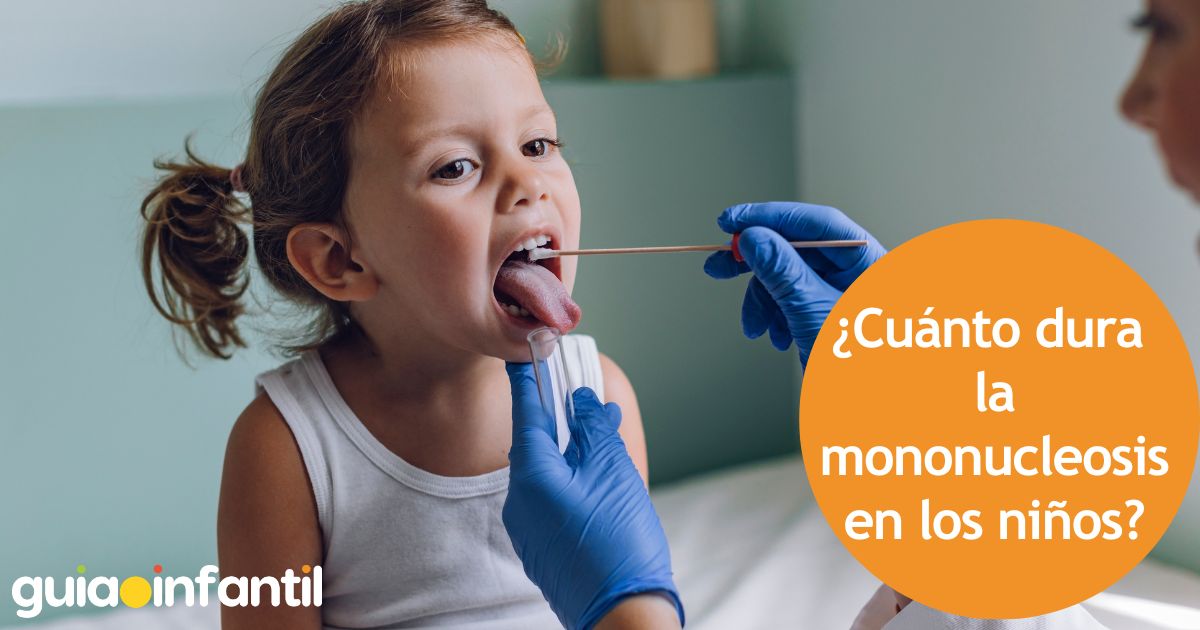 ¿Cuánto dura la mononucleosis en niños?