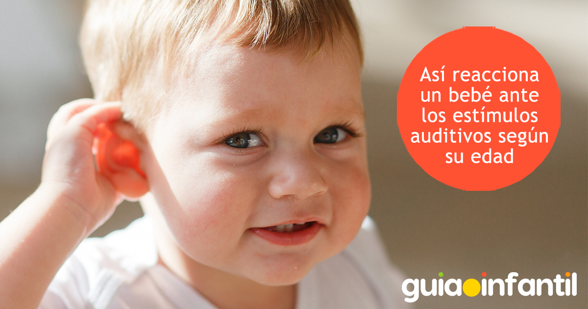 Reacción de los bebés al estímulo auditivo