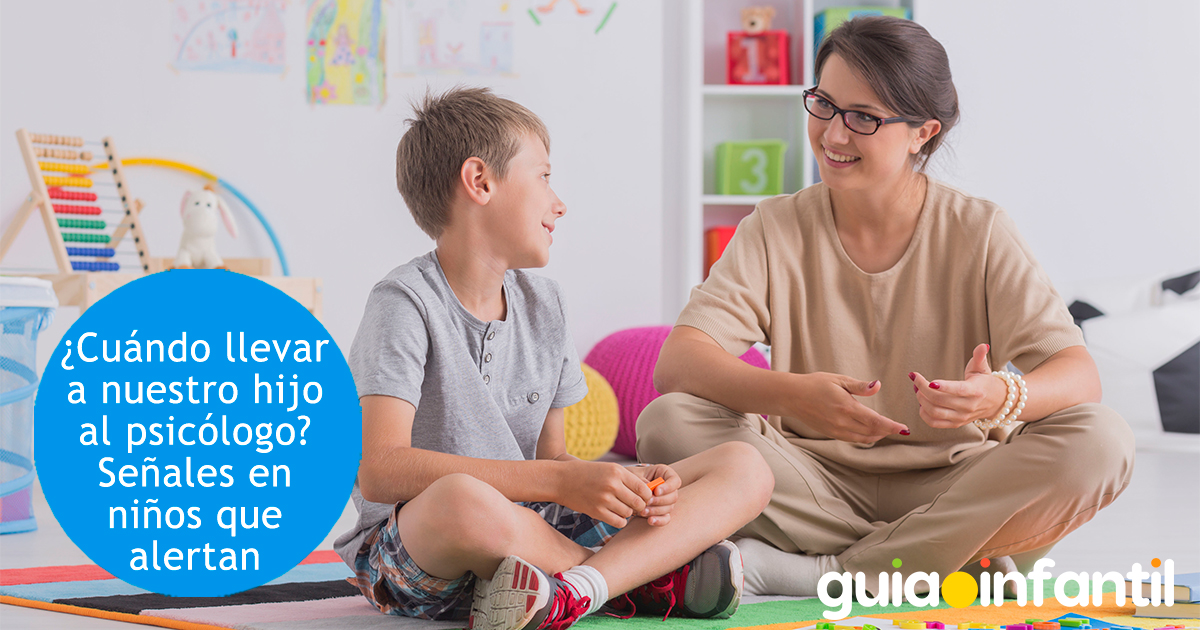 Cuándo llevar al niño al psicólogo