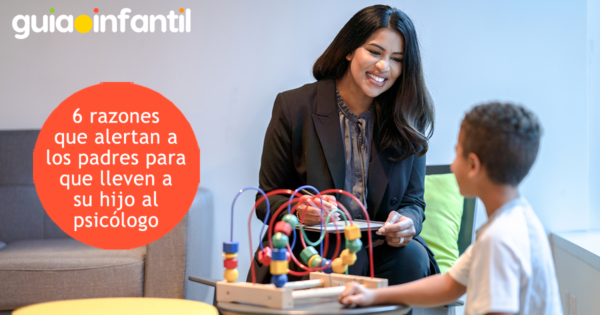 Razones para llevar al niño al psicólogo infantil