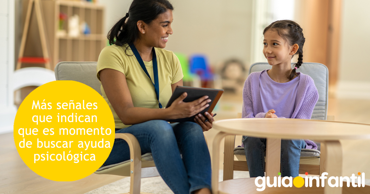 Más señales de que tu pequeño necesita un psicólogo infantil
