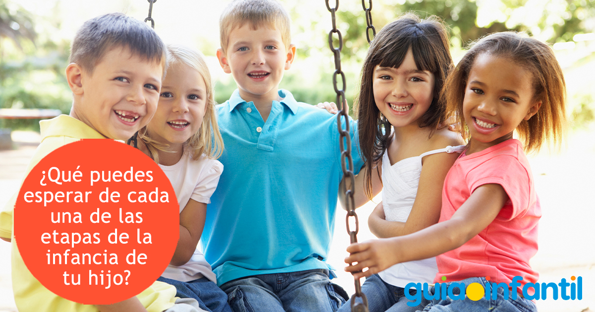 Qué esperar de las etapas del desarrollo de los niños