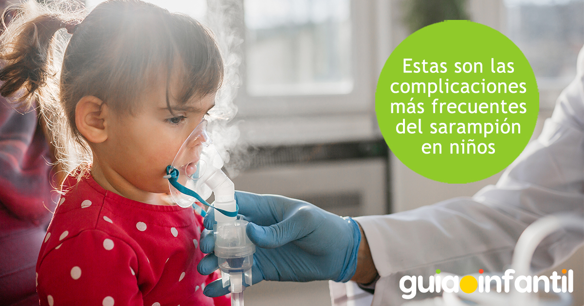 Complicaciones del sarampión en niños