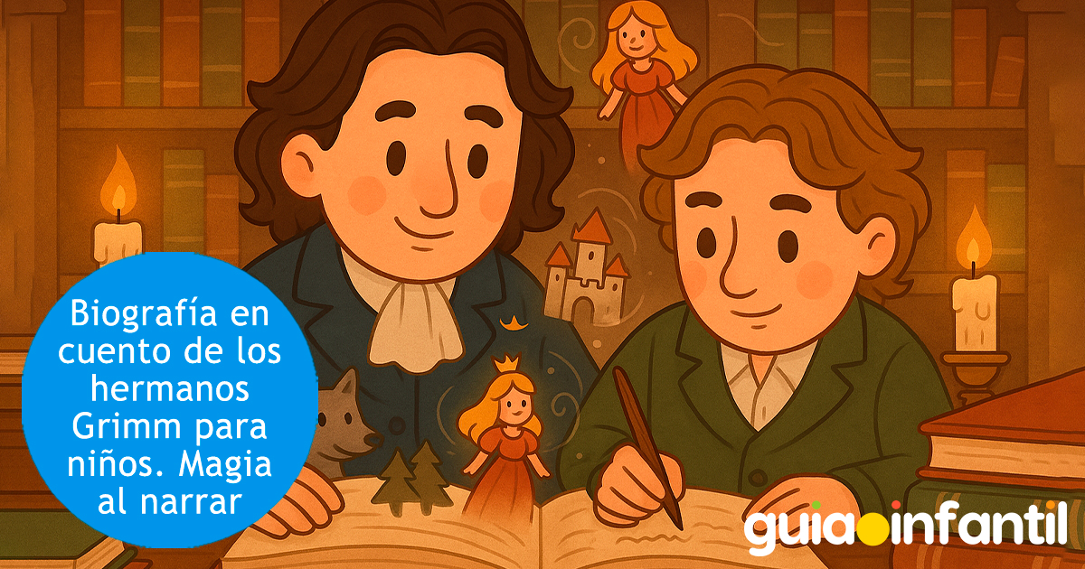 Biografía en cuento sobre los Hermanos Grimm