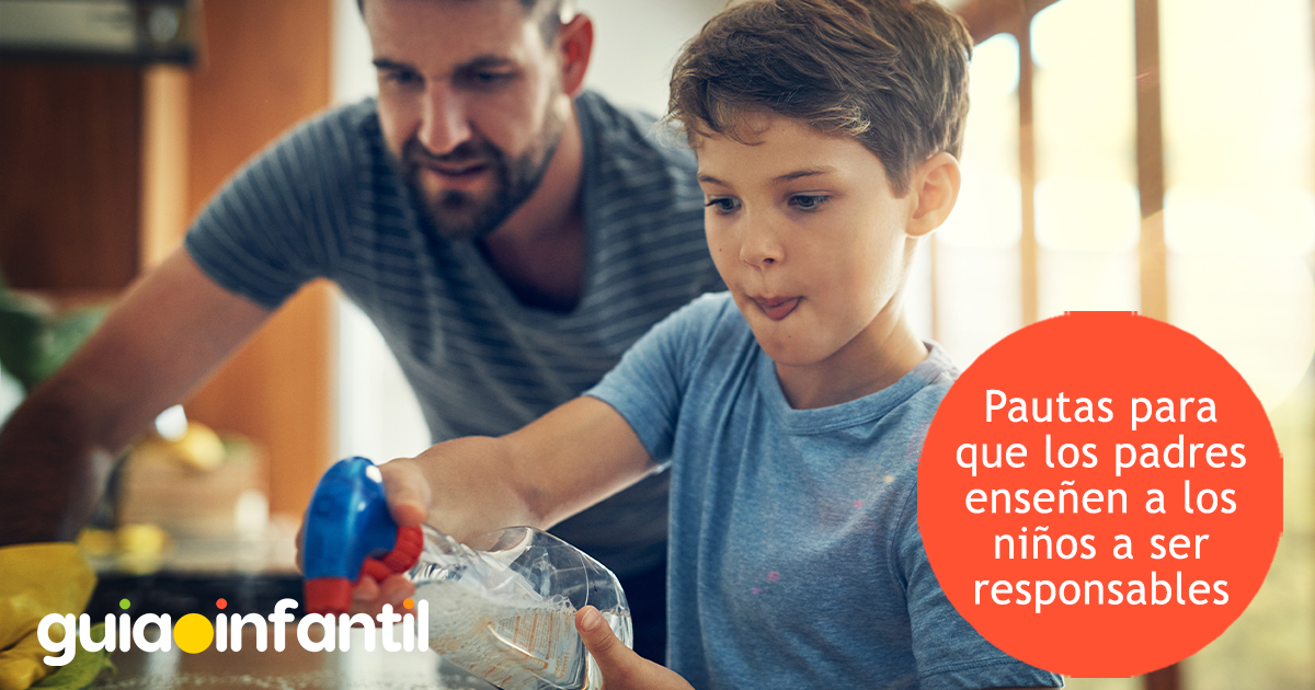 Pautas para que los niños sean responsables
