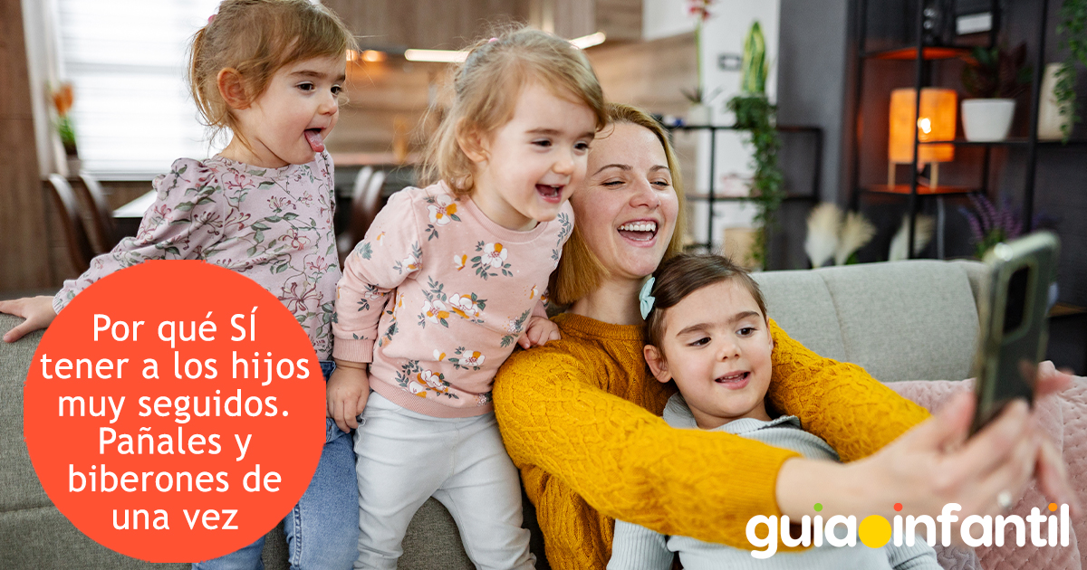 Por qué sí tener hijos seguiditos