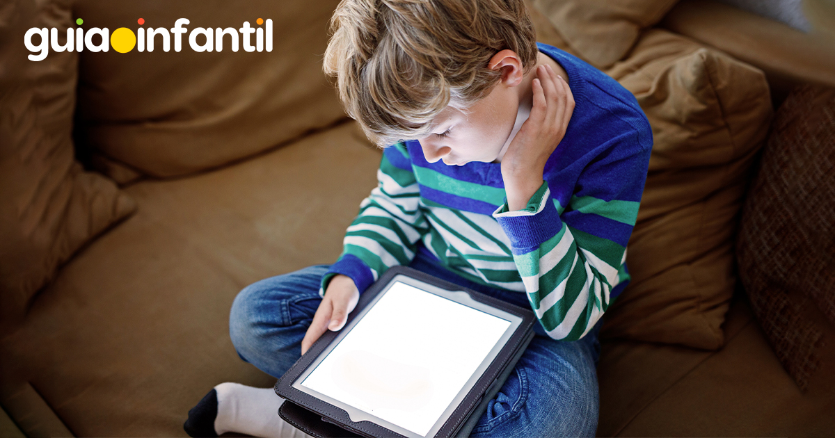 Tiempo de uso de pantallas para niños