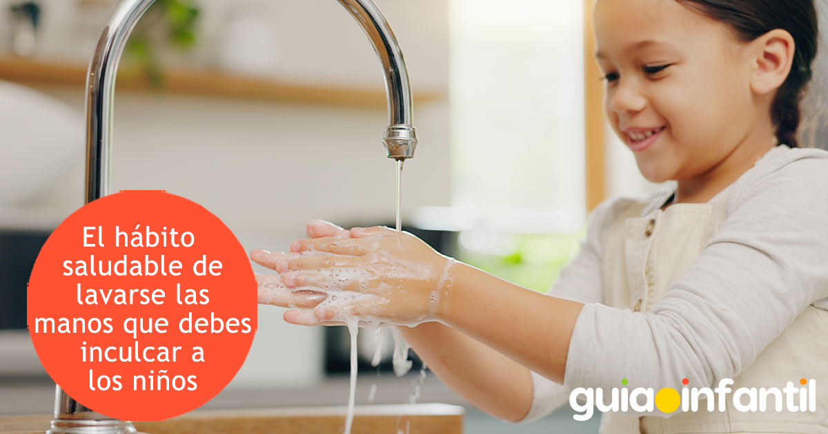 Hábitos saludables de lavado de manos